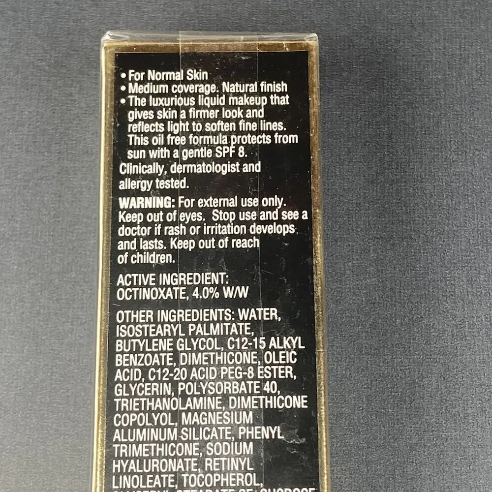 Elizabeth Arden Flawless Finish Bare Perfection Makeup SPF 8 Mahogany 45 Sealed